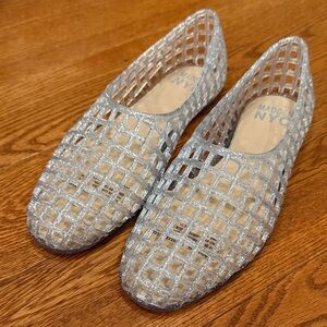 Silver jellies Shoes